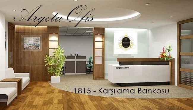 1815 Karşılama Banko - Şıklık ve güven 1815 Karşılama Banko
