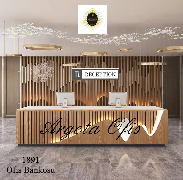 1891 Karşılama Banko - Marka Kimliğinizle Uyumlu Tasarımlar 1891 Karşılama Banko