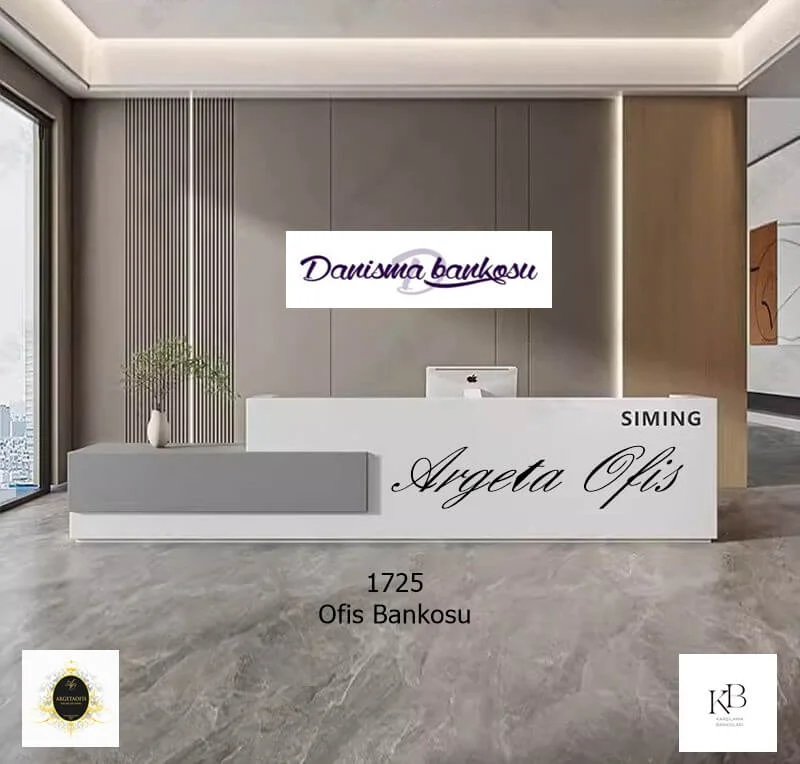 1725 Karşılama Banko - Işıltılı Modern Mekanlar İçin 1725 Karşılama Banko