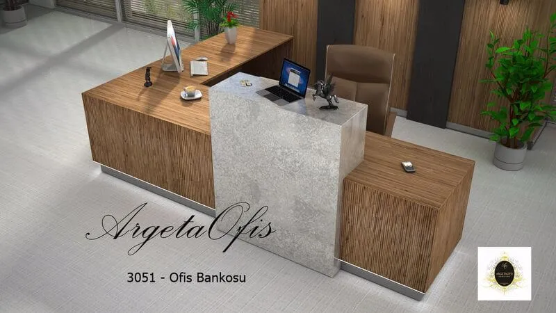 3051 Karşılama Banko - Şıklıkla gelen profesyonellik. 3051 Karşılama Banko