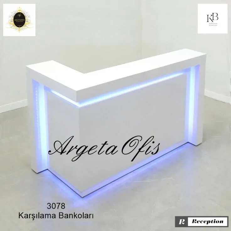 3078 Karşılama Banko - Prestij Odaklı Minimalist Çizgiler 3078 Karşılama Banko