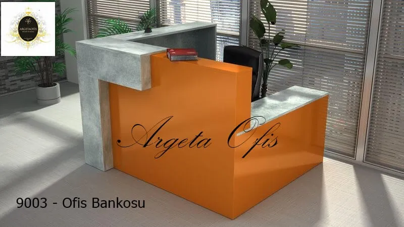 9003 Karşılama Banko - Start-up Ofislerine Fonksiyonel 9003 Karşılama Banko